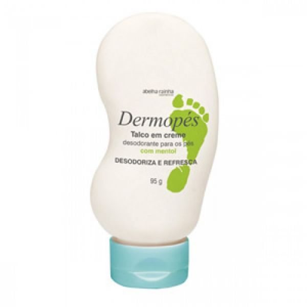 2043- Dermopés talco em creme desodorante para os pés. 95g